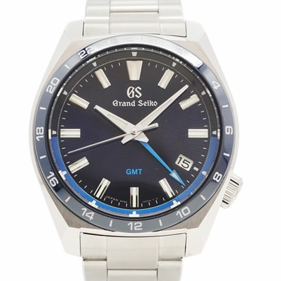 ★最終価格★SALE【6wcd0293】セイコー グランドセイコー SBGN021/9F86-0AJ0 ネイビー文字盤【中古】腕時計 メンズ