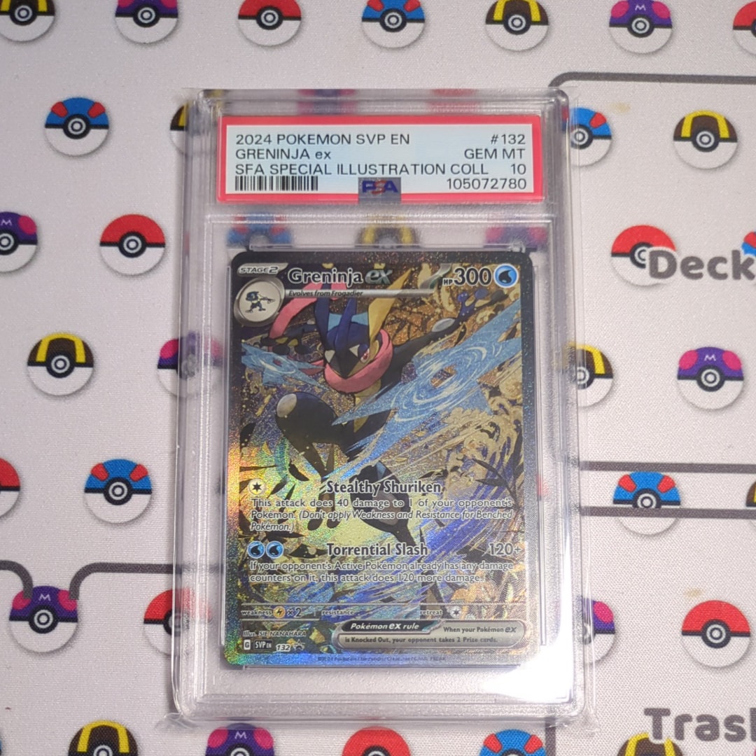 ゲッコウガex P [SVP EN 132]【英語版】(スカーレット&バイオレット「シュラウデッドフェイブル ゲッコウガex スペシャルイラストレーション コレクション」)