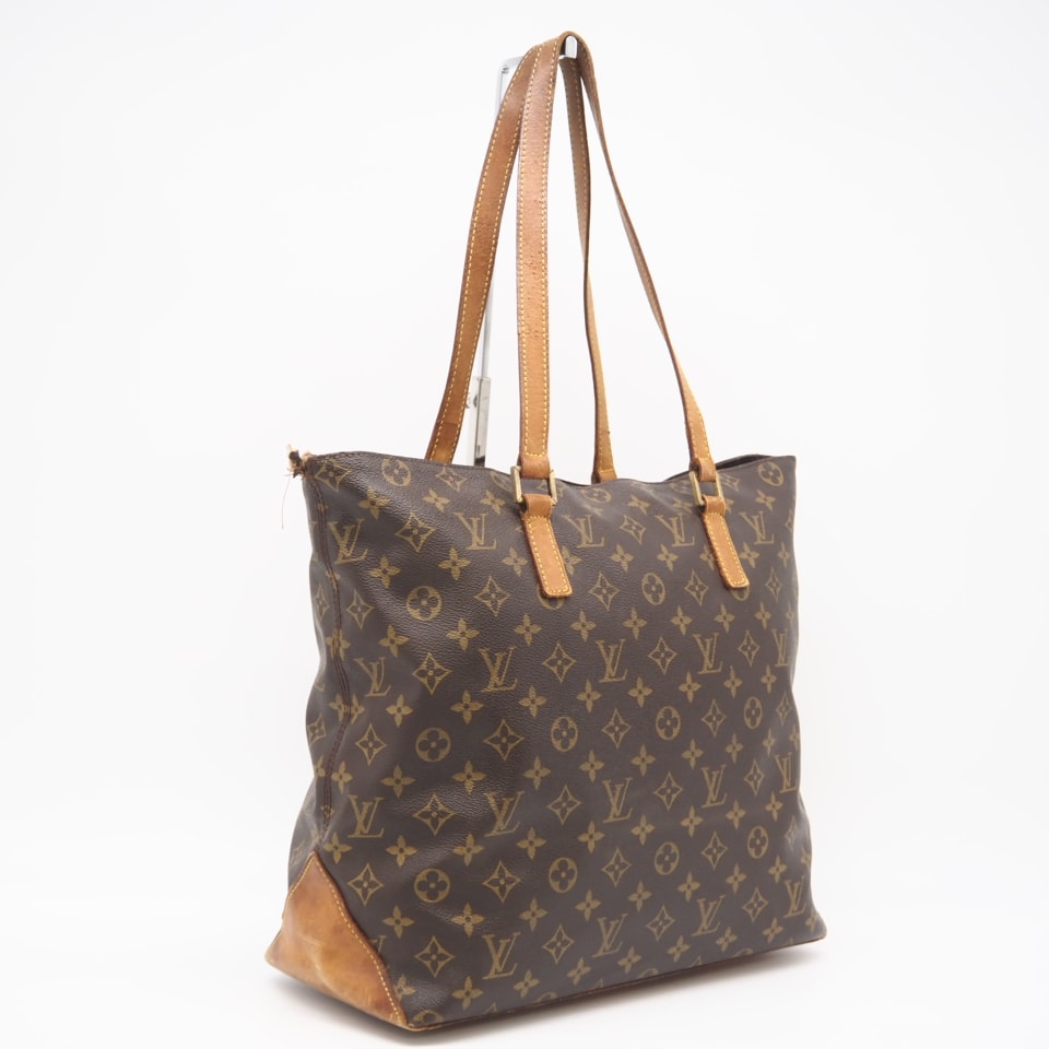LOUIS VUITTON ルイ・ヴィトン モノグラム カバメゾ M51151 ハンドバッグ ブラウン コーティングキャンバス レディース