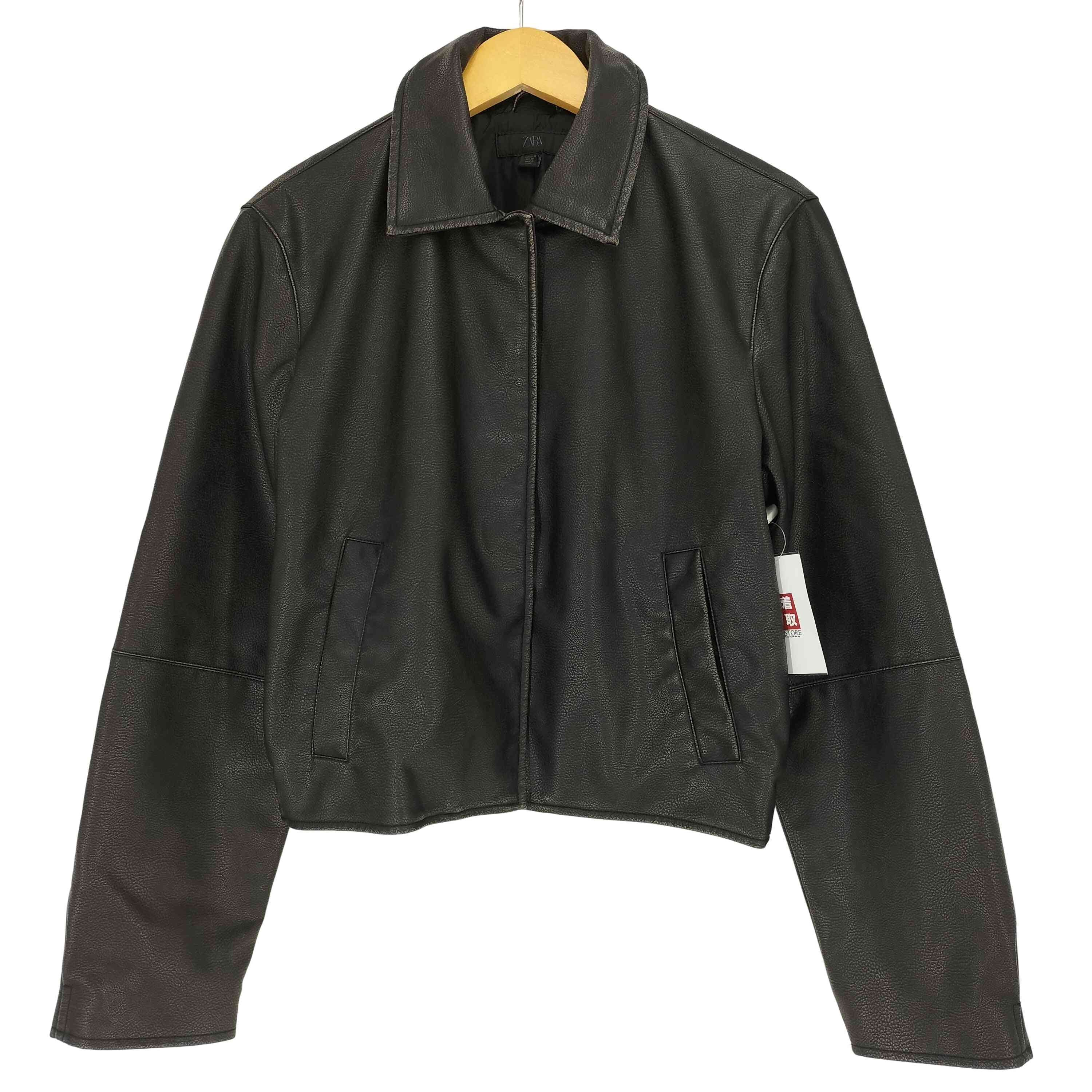FAUX LEATHER JACKET フェイクレザージャケット【1143691601046】