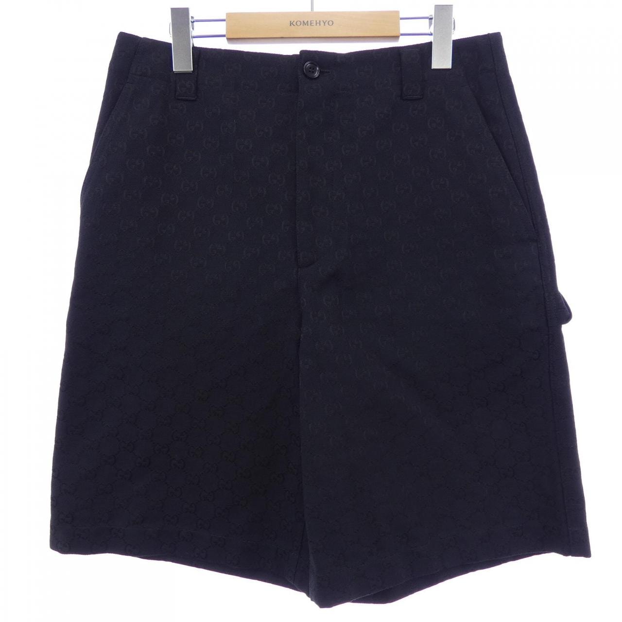 B (目立った傷や汚れなし)】美品 グッチ ショートパンツ ブラック