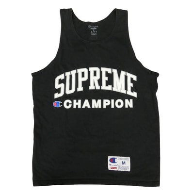Supreme シュプリーム 17SS Champion チャンピオン TANK TOP タンクトップ ノースリーブ カットソー M【中古】