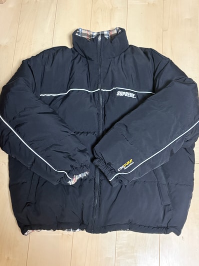 Supreme Reversible Puffer Jacket "Black"