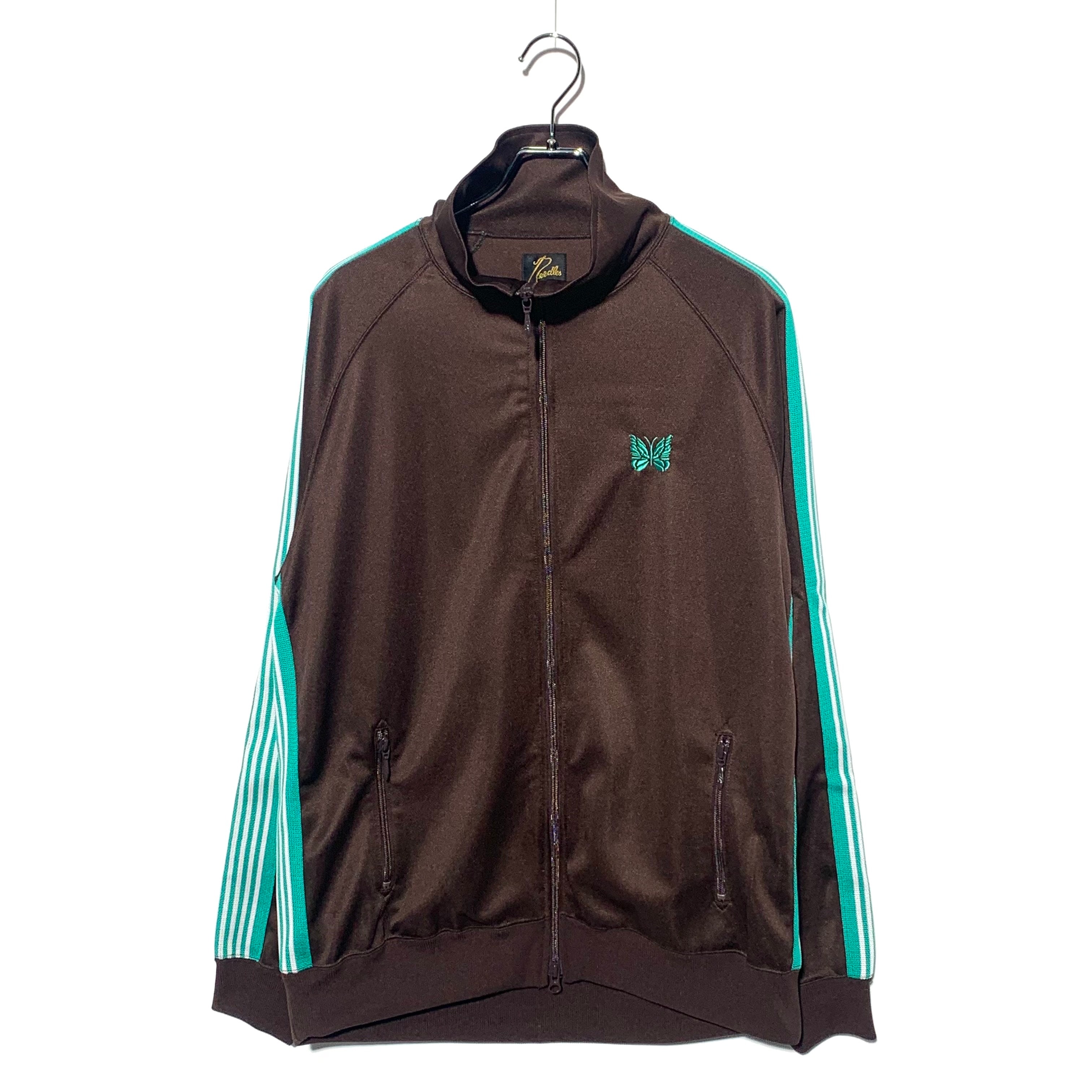 Needles 23AW B'2nd exclusive Track Jacket - Poly Smooth brown×lurquoise