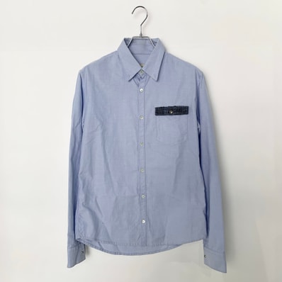 Moncler CAMICIA L/S Shirt "Blue"