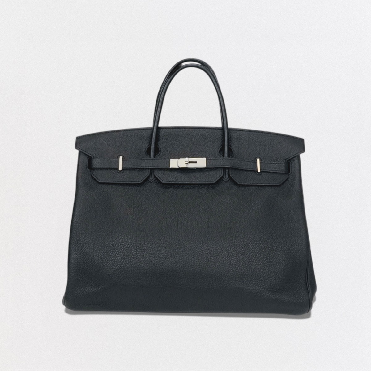 エルメス HERMES バーキン40 バーキン 40 バッグ トートバッグ トゴ ノワール Noir ブラック Black 黒 シルバー金具 ハンドバッグ