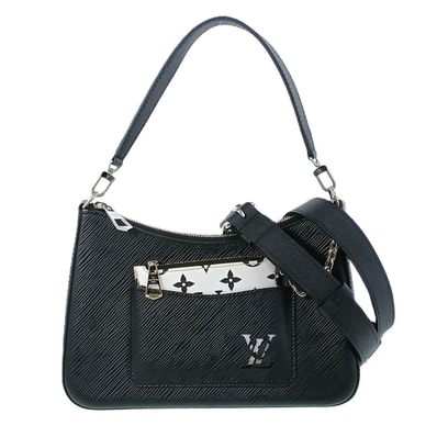 LOUIS VUITTON ルイ・ヴィトン マレル ショルダーバッグ M80689 エピレザー ブラック レディース【中古】
