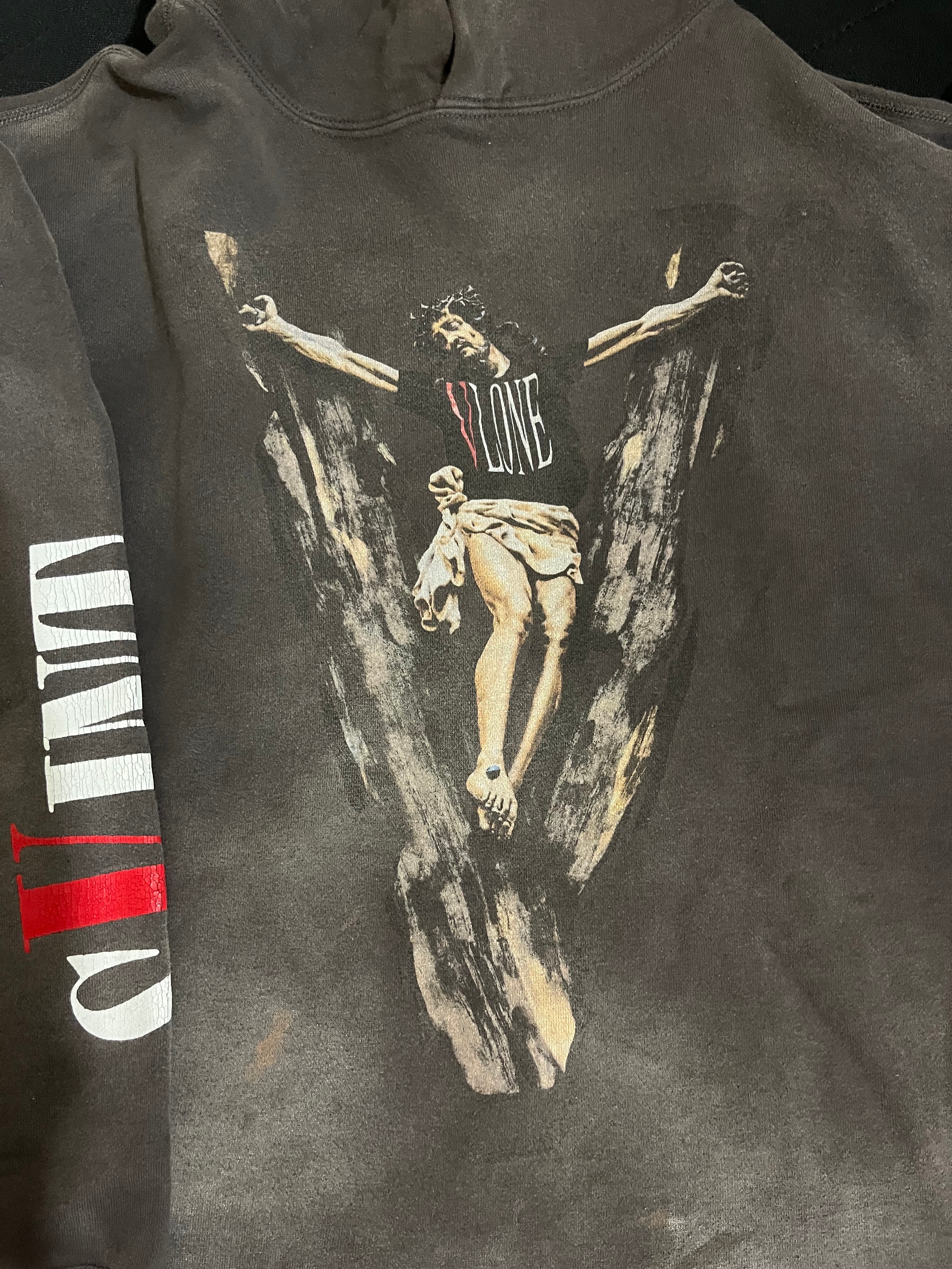 SAINT Mxxxxxx 22SS VLONE HOODIE "Black"