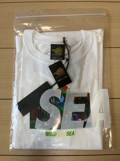 WIND AND SEA SPACE JAM (BUNNY-MEADOW) S/S TEE "White"