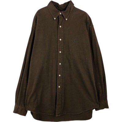 古着 ラルフローレン Ralph Lauren BLAIRE 長袖 ボタンダウンシャツ メンズL相当/eaa647634