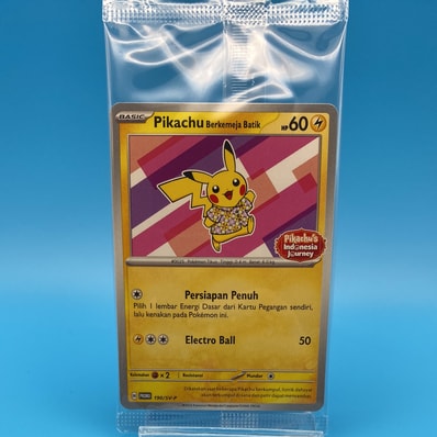 PSA10】バティックシャツを着たピカチュウ (フラワーピカチュウ柄) P PSA10】バティックシャツを着たピカチュウ (フラワーピカチュウ柄) P