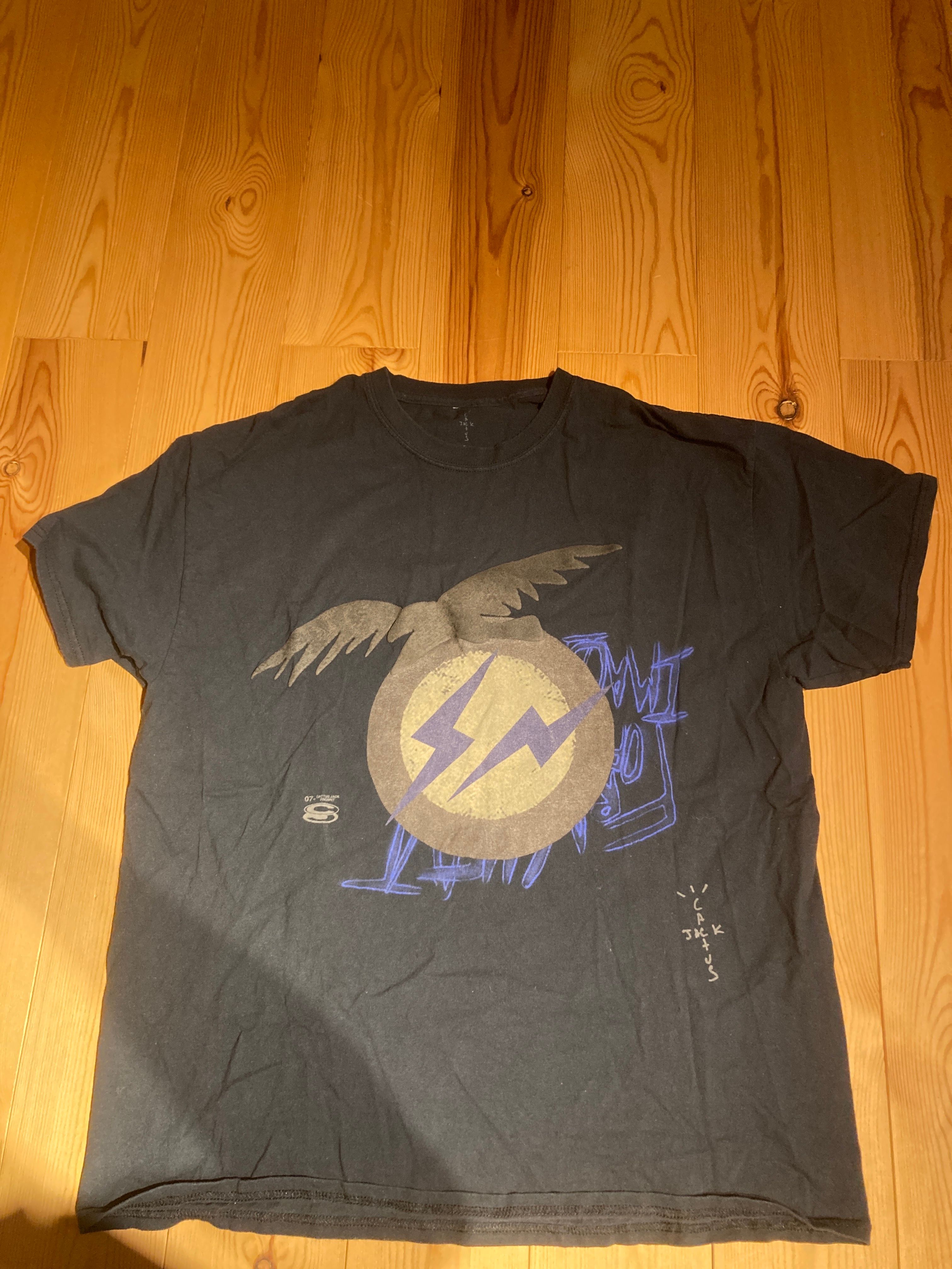 Travis Scott Cactus Jack For Fragment Create Tee "Black"