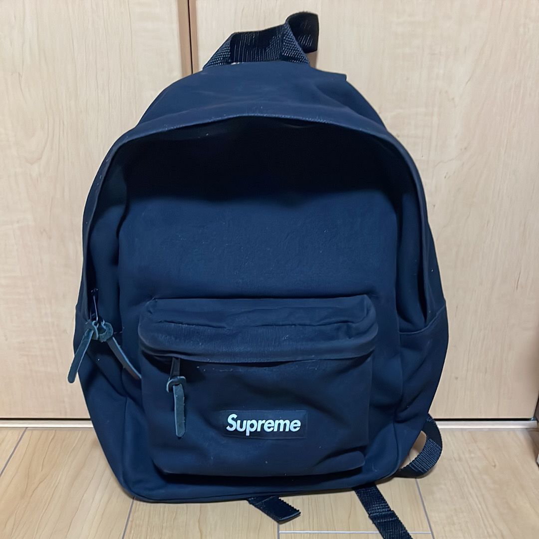Supreme Canvas Backpack "Black"