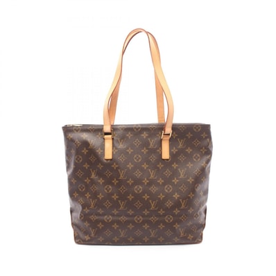 ルイ・ヴィトン LOUIS VUITTON カバメゾ モノグラム トートバッグ バッグ PVCコーティングキャンバス レザー レディース ブラウン系 M51151 【中古】
