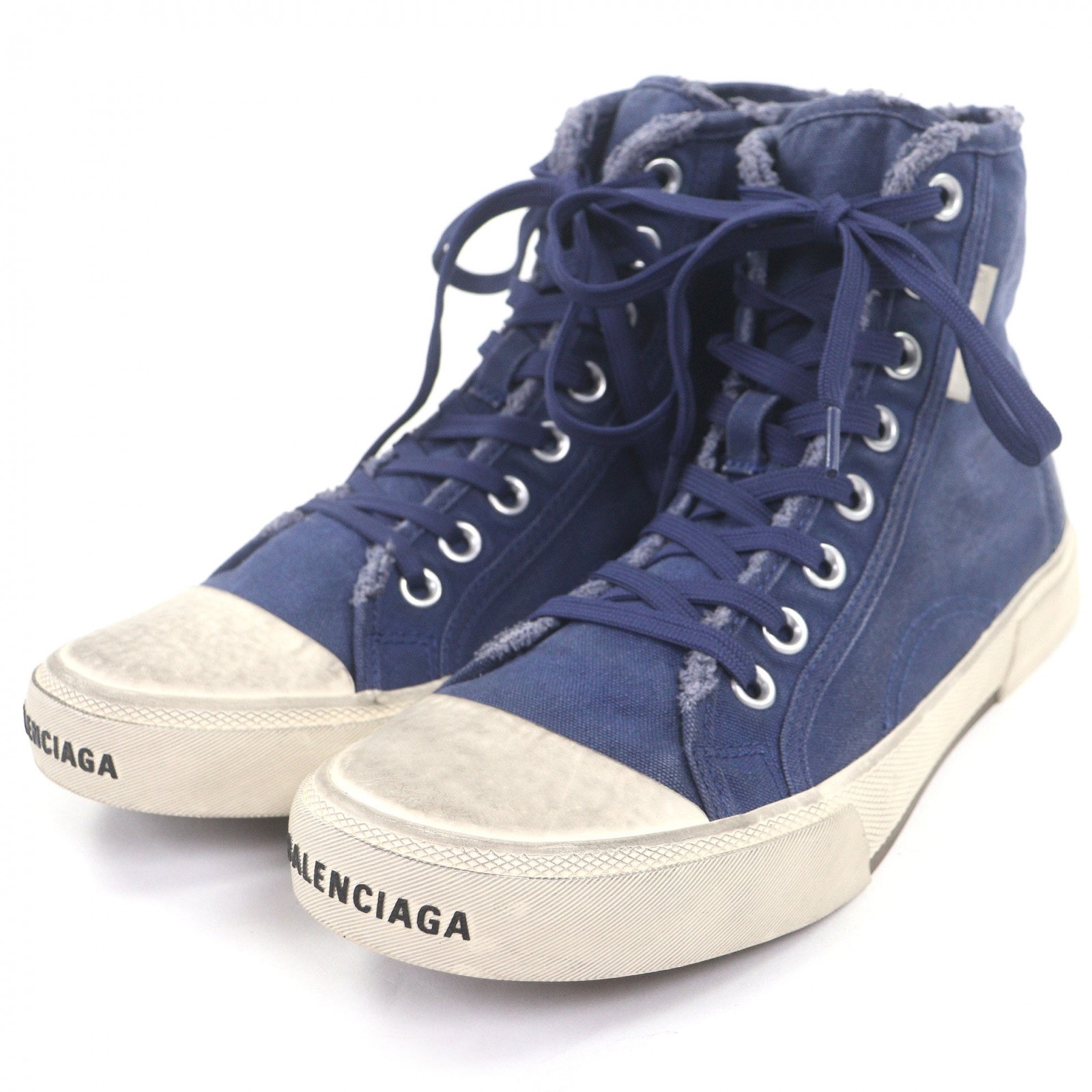 美品 バレンシアガ ハイカットスニーカー PARIS HIGH TOP
