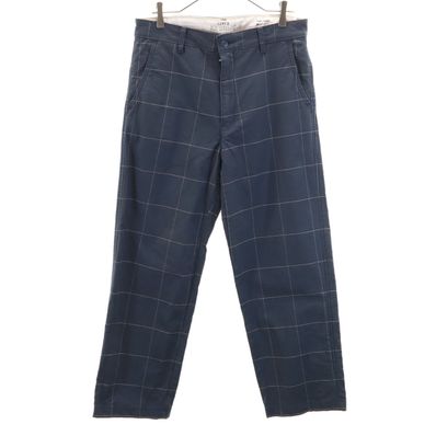 Levi's リーバイス XX CHINO チェック柄 チノパンツ w31 ネイビー系