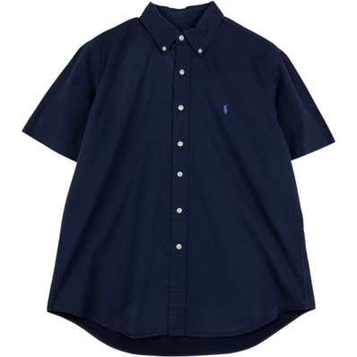 古着 ラルフローレン Ralph Lauren 半袖 ボタンダウンシャツ メンズL相当/eaa648013