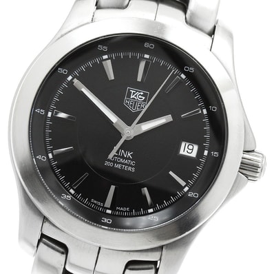 タグホイヤー リンク デイト WJF2110 自動巻き メンズ 【中古】