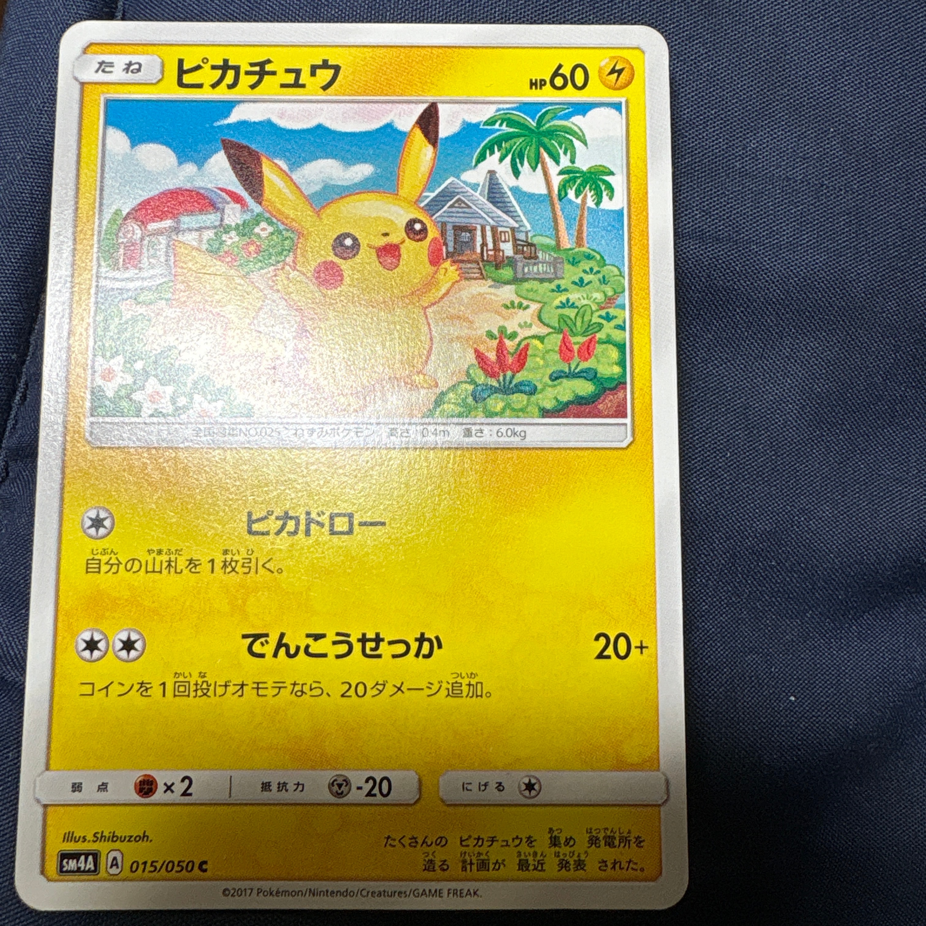 _のピカチュウ: プロモ (お誕生日ピカチュウ) [S8a-P 007/025](プロモ