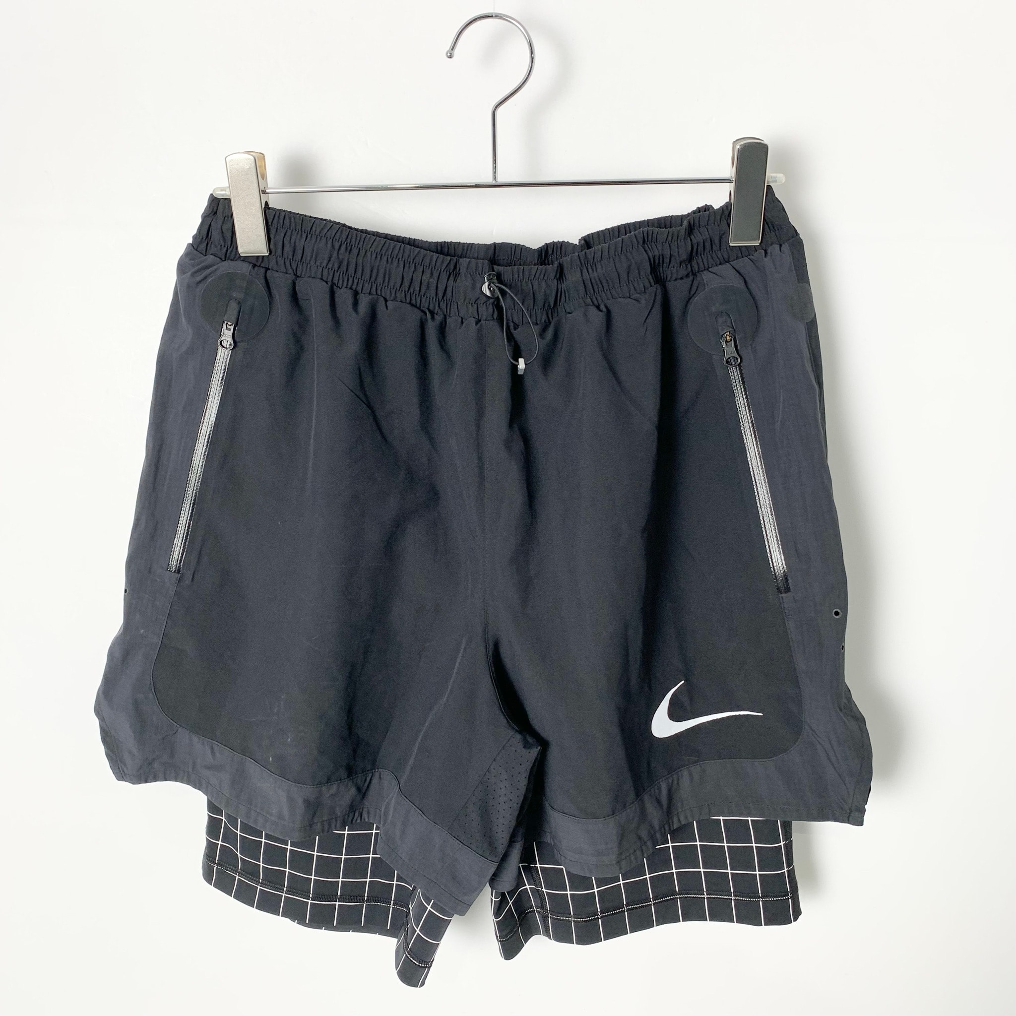 OFF-WHITE / Nike Shorts Grid "Black"