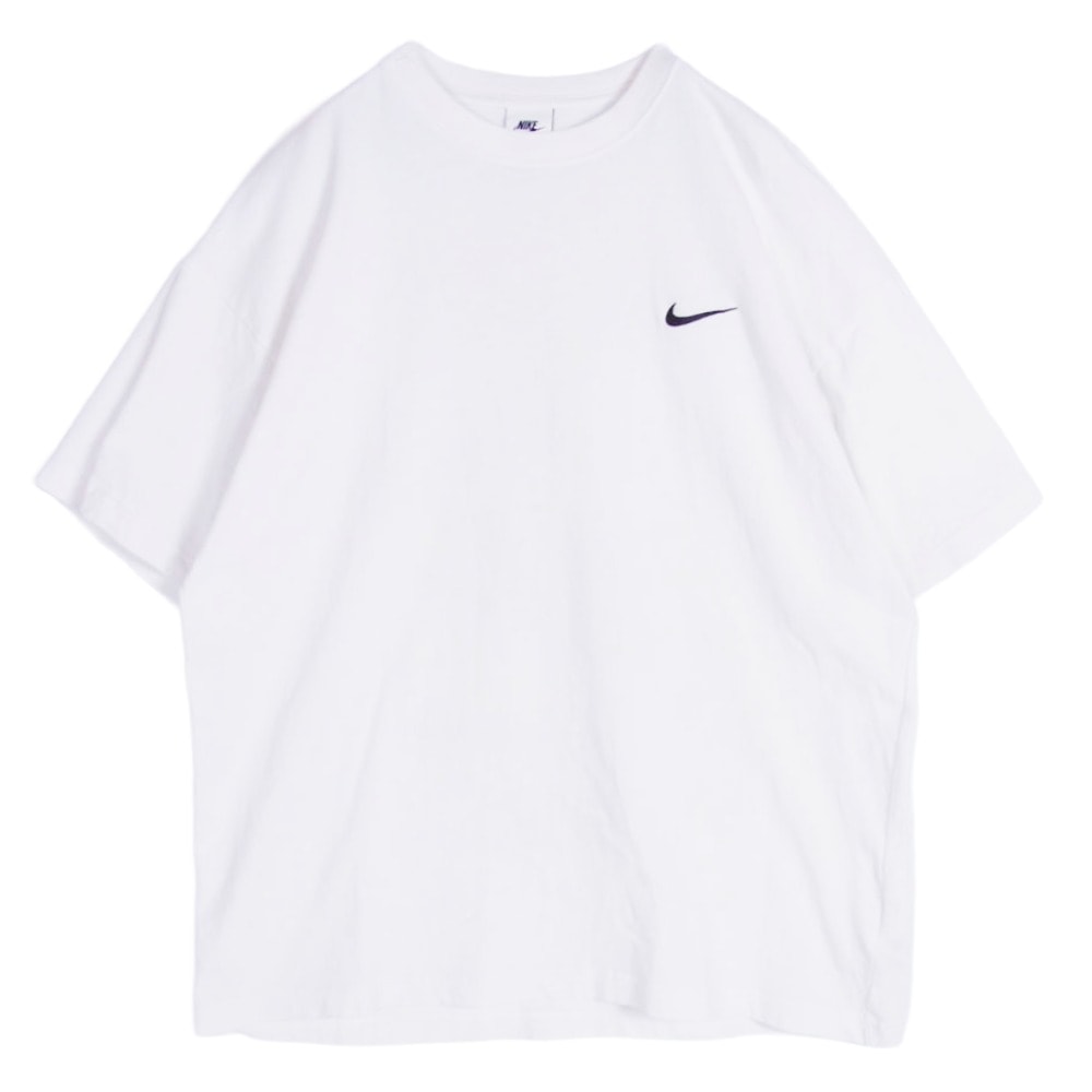 NIKE ナイキ Tシャツ 23SS DV1774-100 The Wide World Tribe T-Shirt ワールドツアー ヘビーウェイト クルーネック 半袖 Tシャツ カットソー ホワイト系 L【中古】