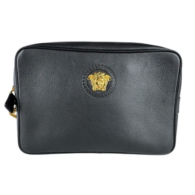 C (やや傷や汚れあり)】ヴェルサーチ VERSACE クラッチバッグ C (やや傷や汚れあり)】ヴェルサーチ VERSACE クラッチバッグ