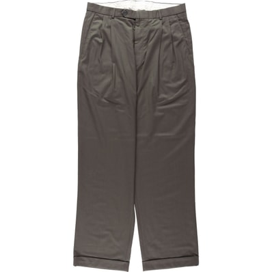 古着 00年代 ブルックスブラザーズ Brooks Brothers 346 ツータック ウールパンツ スラックス メンズw33相当/eaa622823