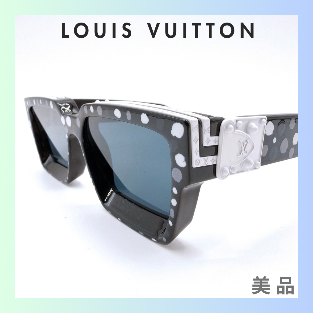 Louis Vuitton x Yayoi Kusama 1.1 Millionaires Painted Dots Sunglasses "Noir"