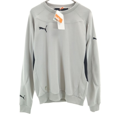 PUMA プーマ 未使用 長袖 スウェット トレーナー O グレー
