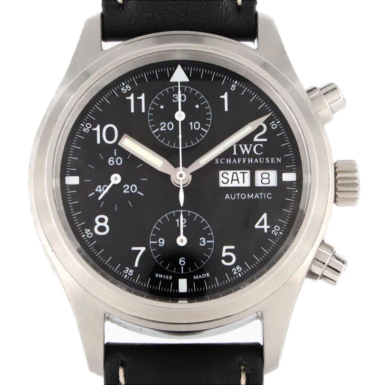 【ノーメンテナンス還元価格】IWC メカニカルフリーガークロノグラフ IW370603 SS 自動巻