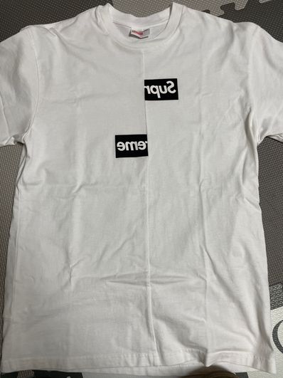 Supreme / Comme des Garçons SHIRT® Split Box Logo Tee "White"