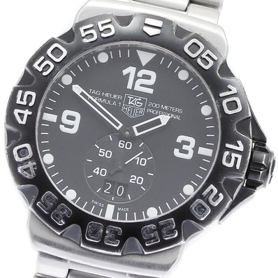 タグホイヤー フォーミュラ1 グランドデイト WAH1010 メンズ 【中古】