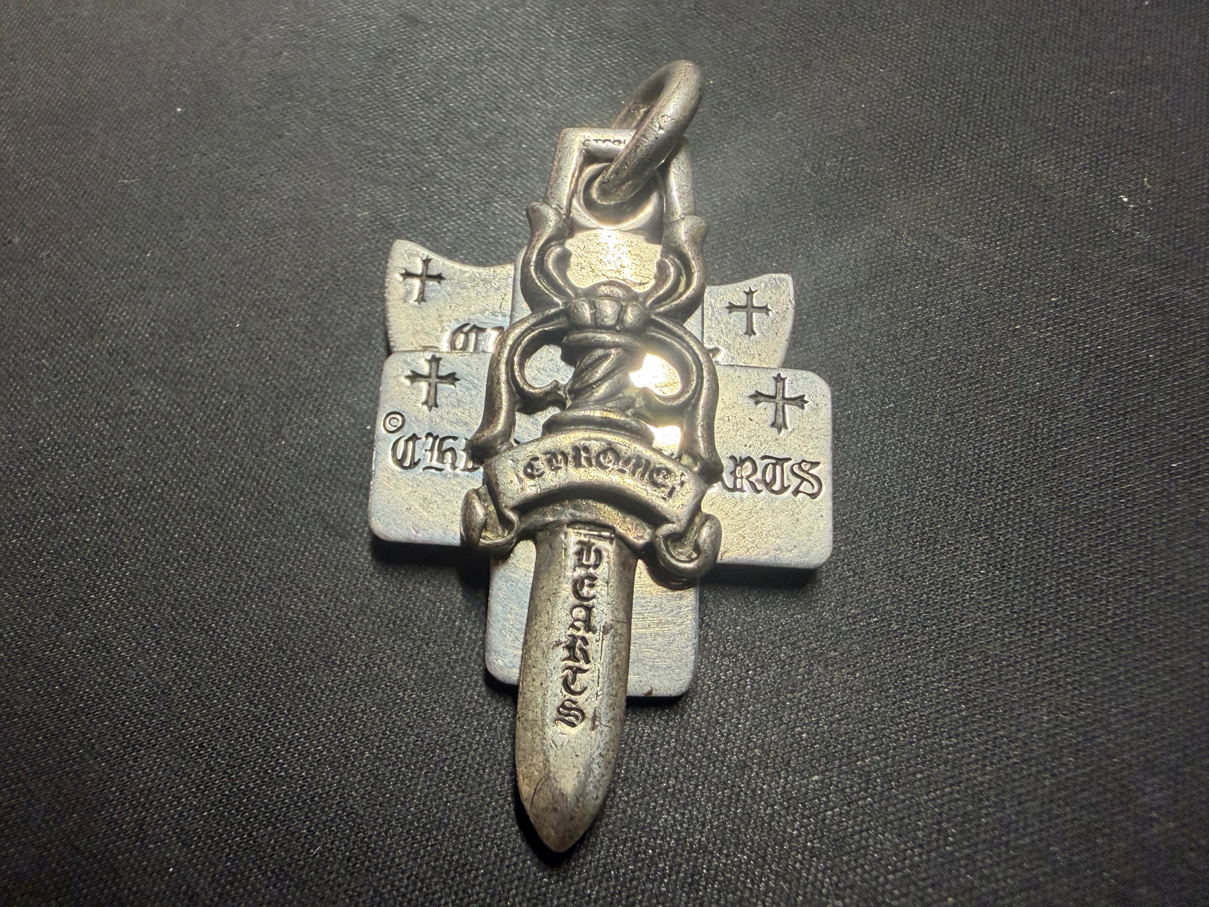 Chrome Hearts 3 Trinkets Pendant "Silver"