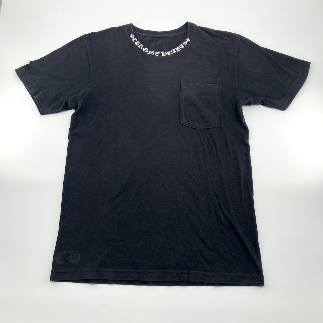 Chrome Hearts Neck Logo S/S Pocket T-Shirt "Black"