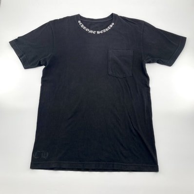 Chrome Hearts Neck Logo S/S Pocket T-Shirt "Black"