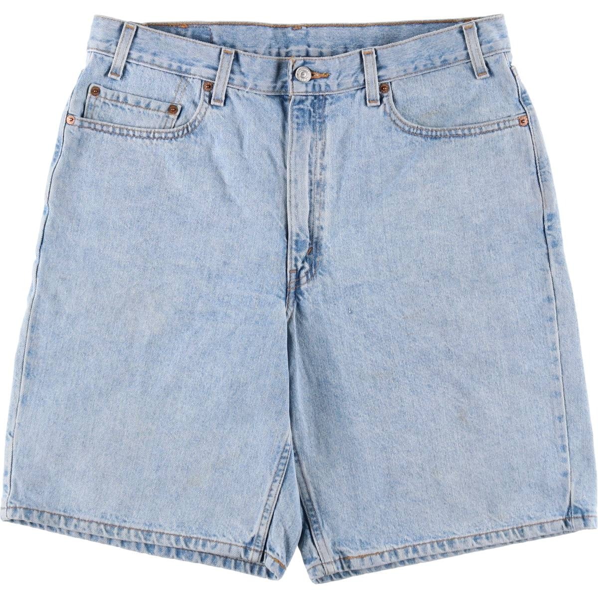 古着 90年代 リーバイス Levi's 550 RELAXED FIT 35550-1836 デニムショーツ ハーフパンツ ジョーツ メンズw35相当 ヴィンテージ/eaa478156