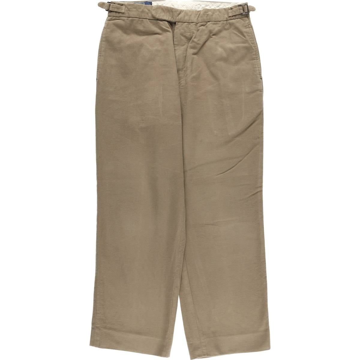 古着 ラルフローレン Ralph Lauren POLO by Ralph Lauren ツータック スラックスパンツ メンズw32相当/eaa526043
