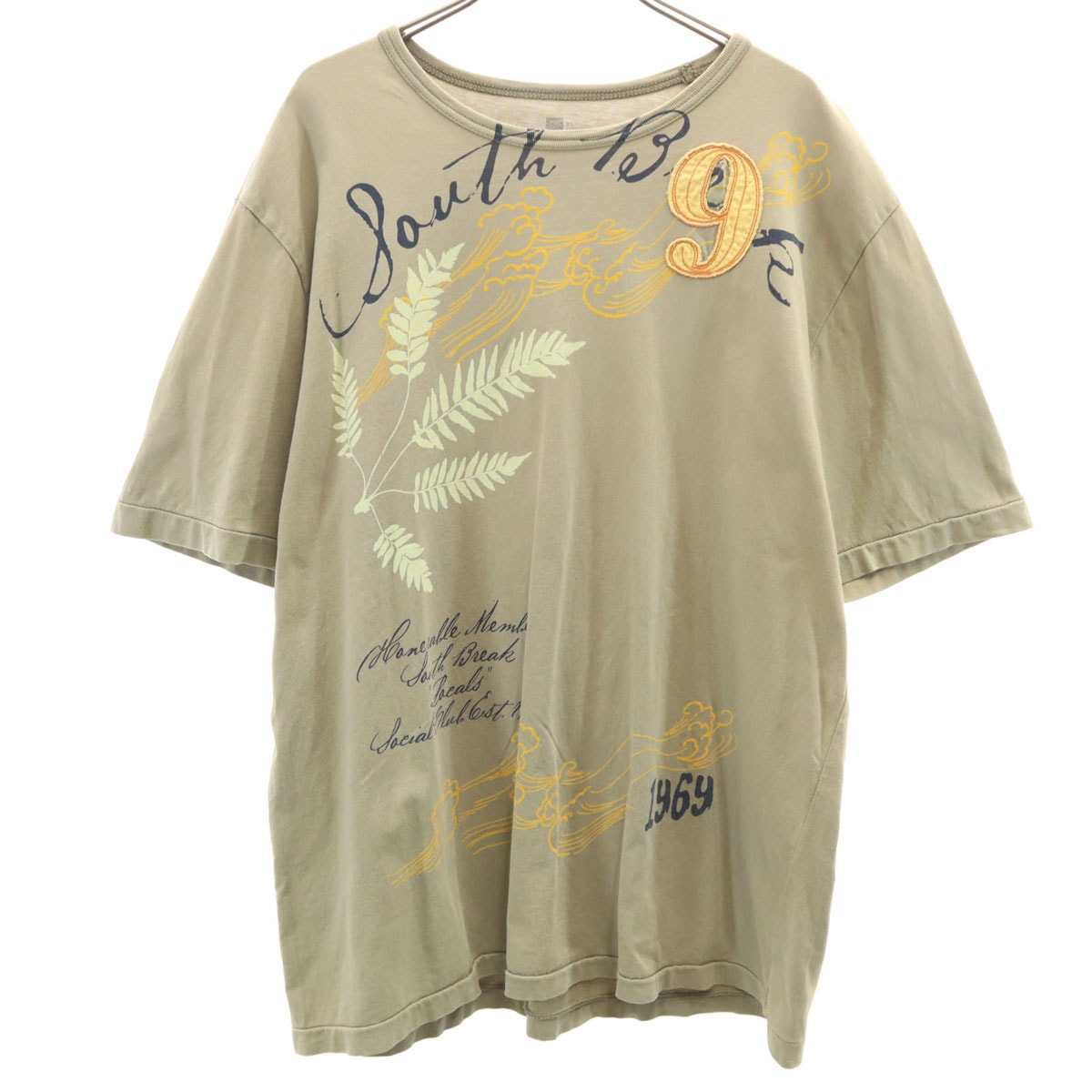GAP ギャップ 半袖 Tシャツ XL オリーブベージュ