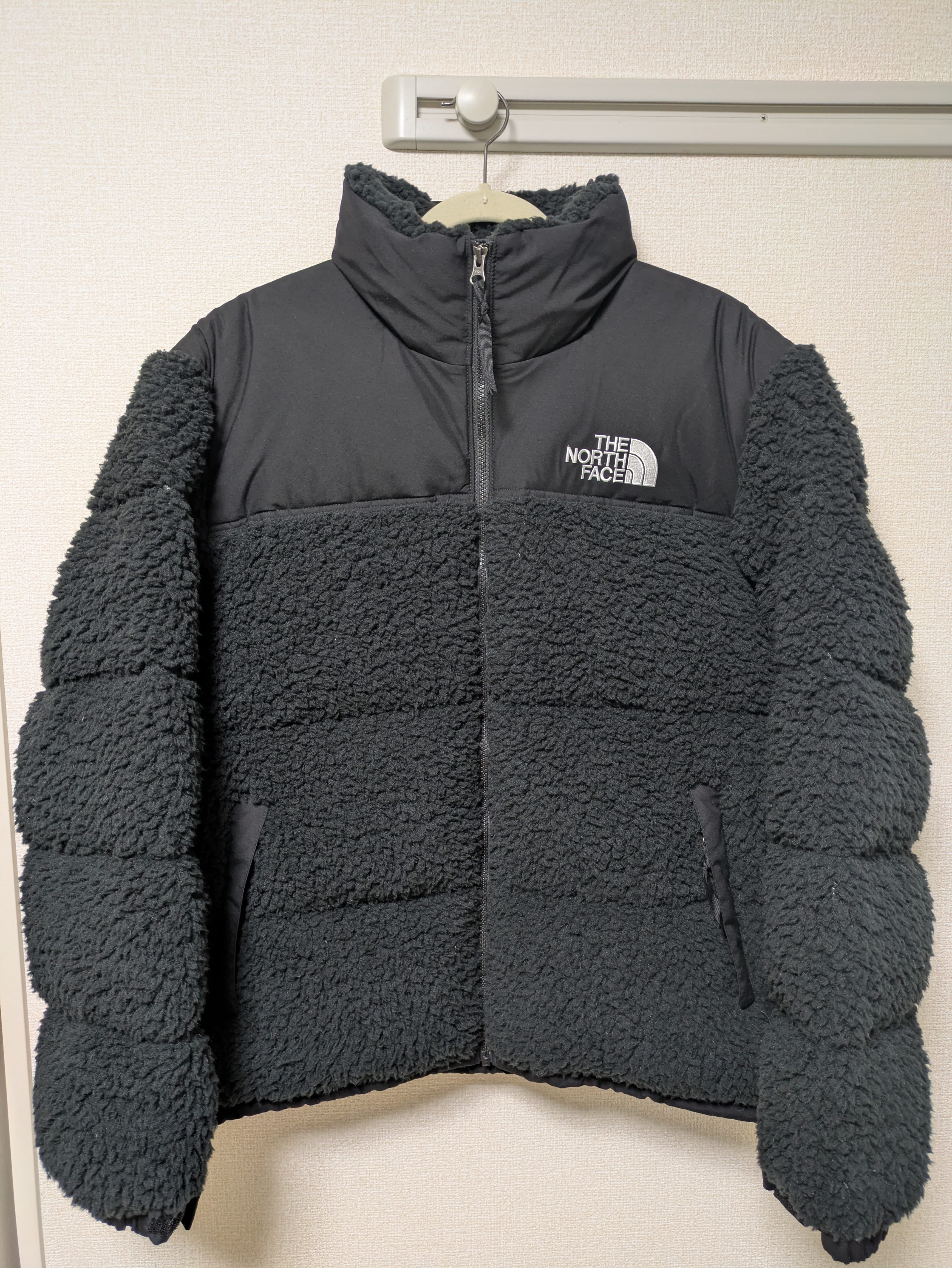 The North Face High Pile Nuptse Jacket "TNF Black"