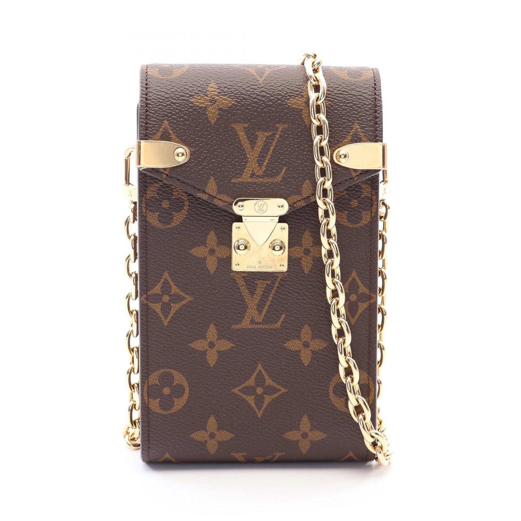 ルイ・ヴィトン LOUIS VUITTON フォン ポーチ メティス ショルダーバッグ バッグ PVCコーティングキャンバス モノグラム レディース ブラウン系 M13572 【中古】