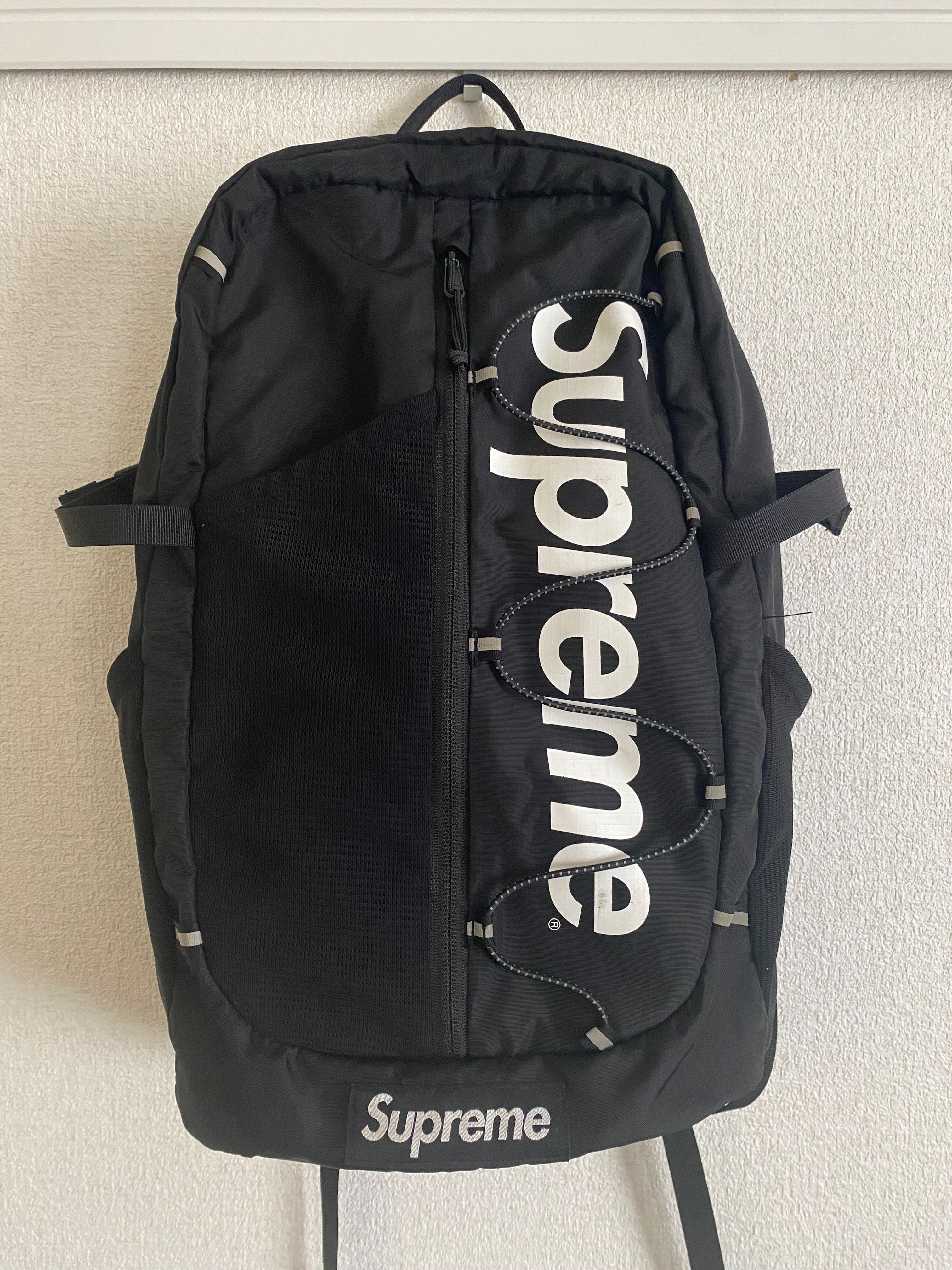 Supreme 2017SS Backpack "Black"