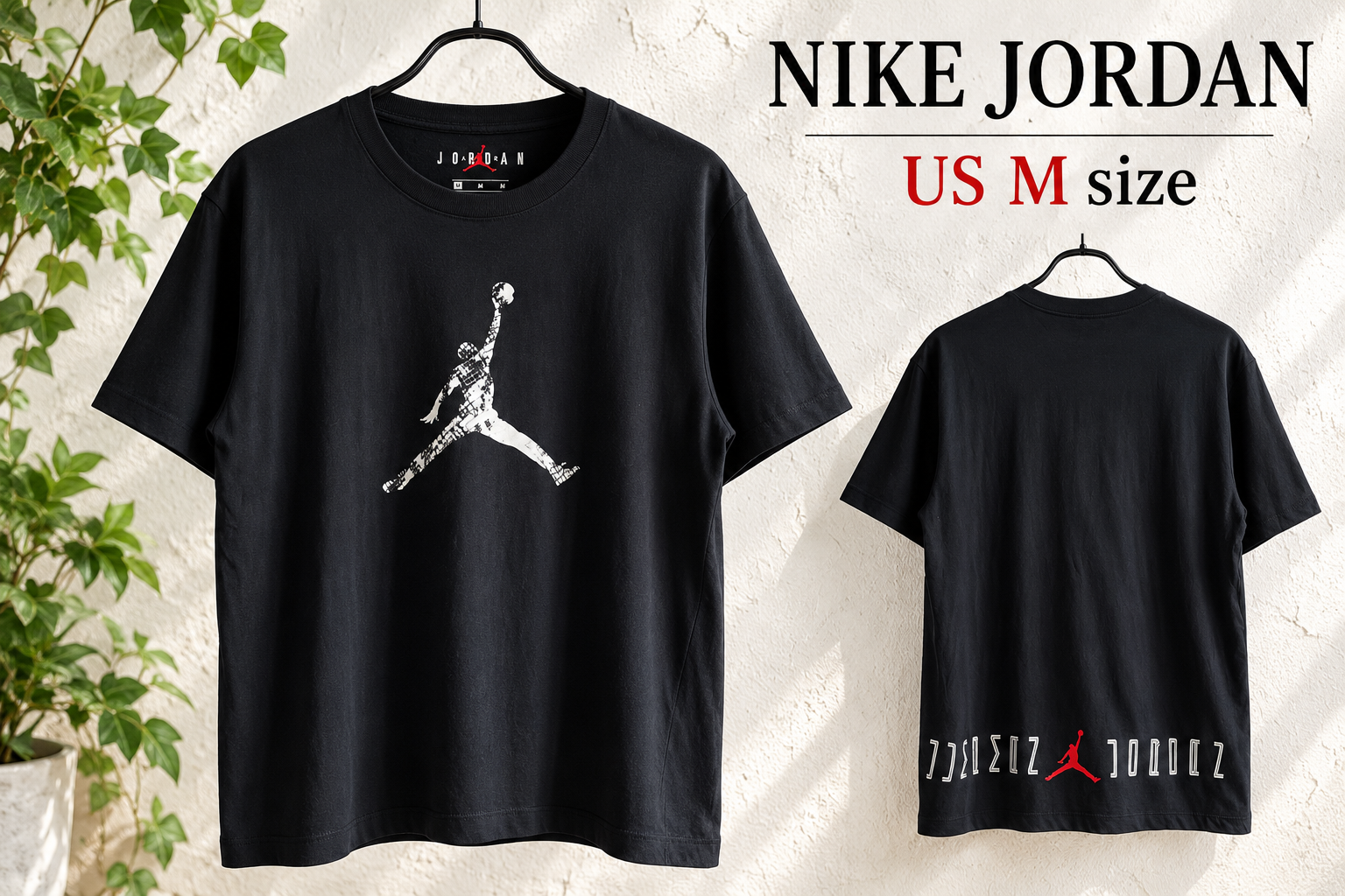 NIKE JORDAN AJ11 スネークスキン Tシャツ US M ブラック 新品