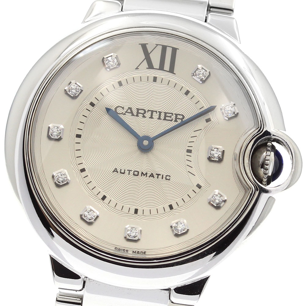 カルティエ バロンブルー 36mm WE902075 ボーイズ 【中古】