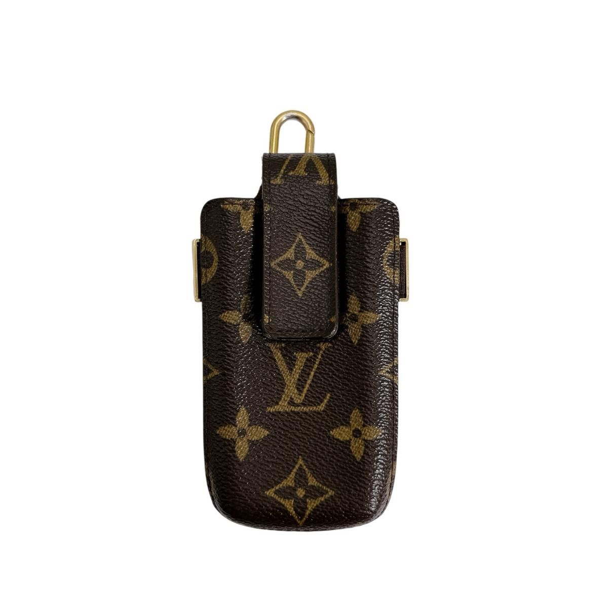 ルイヴィトン LOUIS VUITTON エテュイ・テレフォン インターナショナル M63064 モノグラム その他ファッション雑貨