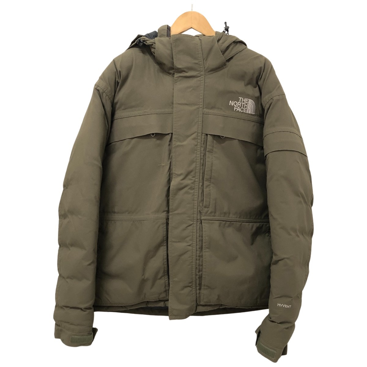□□THE NORTH FACE ザノースフェイス ジャケット アイスハイベントダウンジャケット SIZE L ダウン80%  ND01756 オリーブ