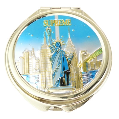 Supreme シュプリーム その他アクセサリー 18AW New York Pill box ニューヨーク ピルボックス ピルケース ゴールド系【新古品】【未使用】【中古】