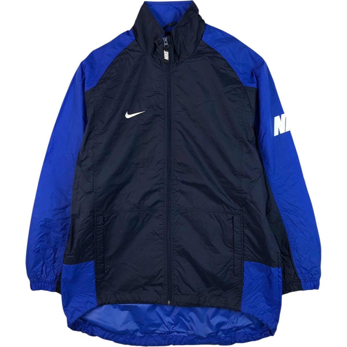 古着 90~00年代 ナイキ NIKE バックロゴ ナイロンジャケット メンズL相当 ヴィンテージ/eaa618256