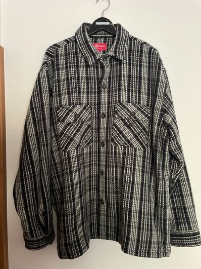 Supreme Heavy Flannel Shirt "Black"