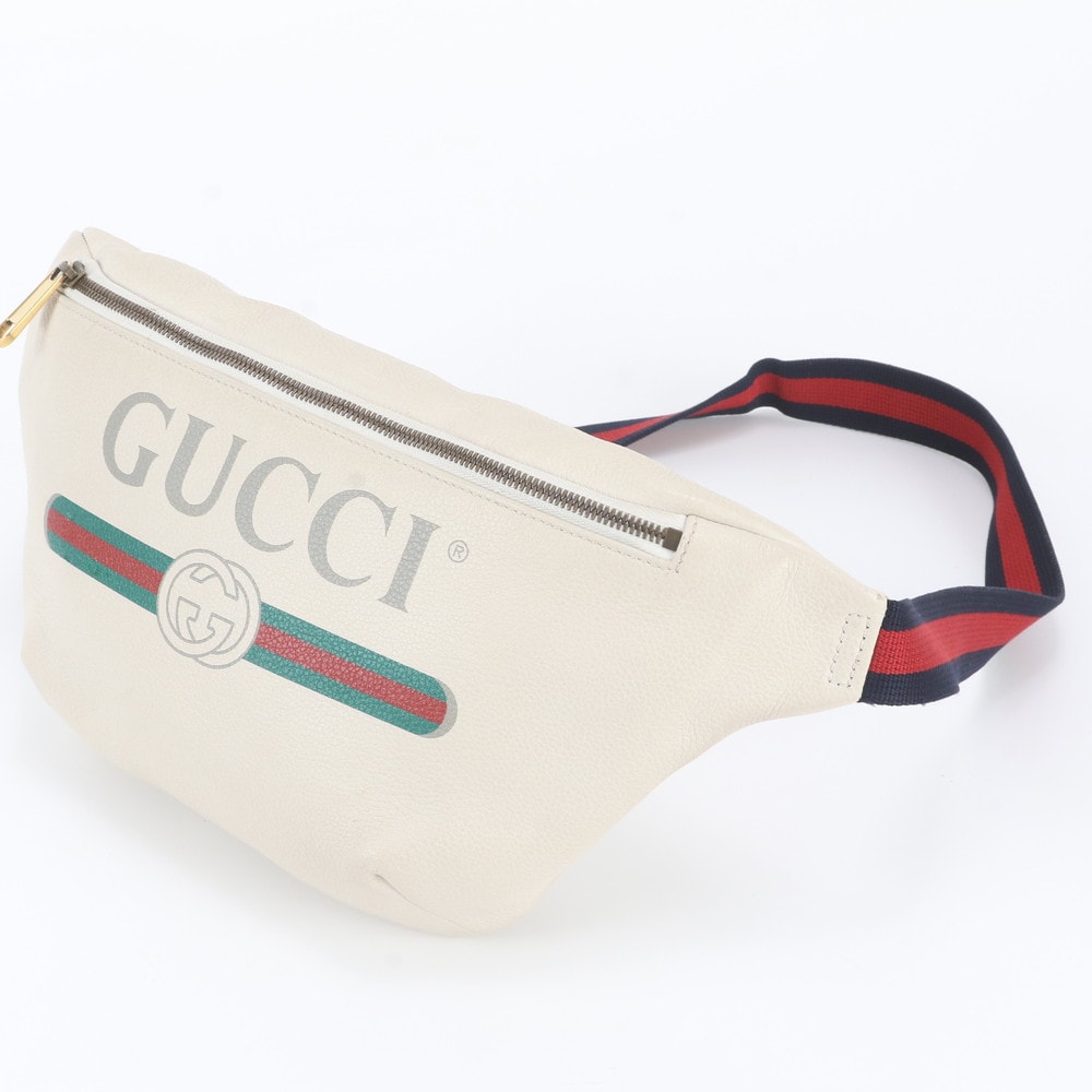 ■極美品 グッチ シェリー ライン 530412 ボディバッグ レザー