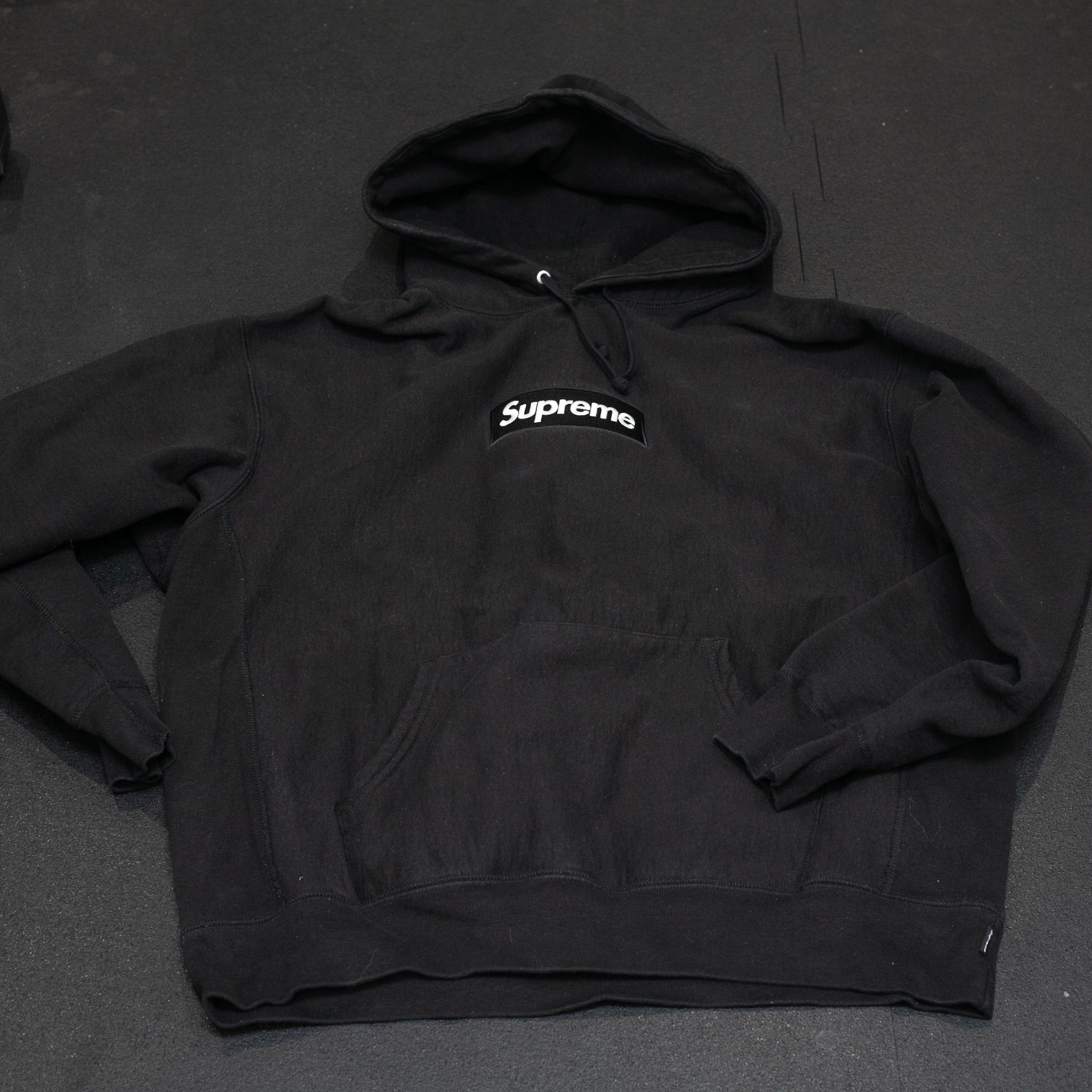 Supreme Box Logo Hooded Sweatshirt "Black" (23FW)
